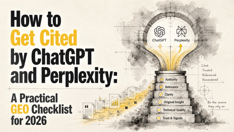 Master Content Strategies to Get Cited by ChatGPT and Perplexity