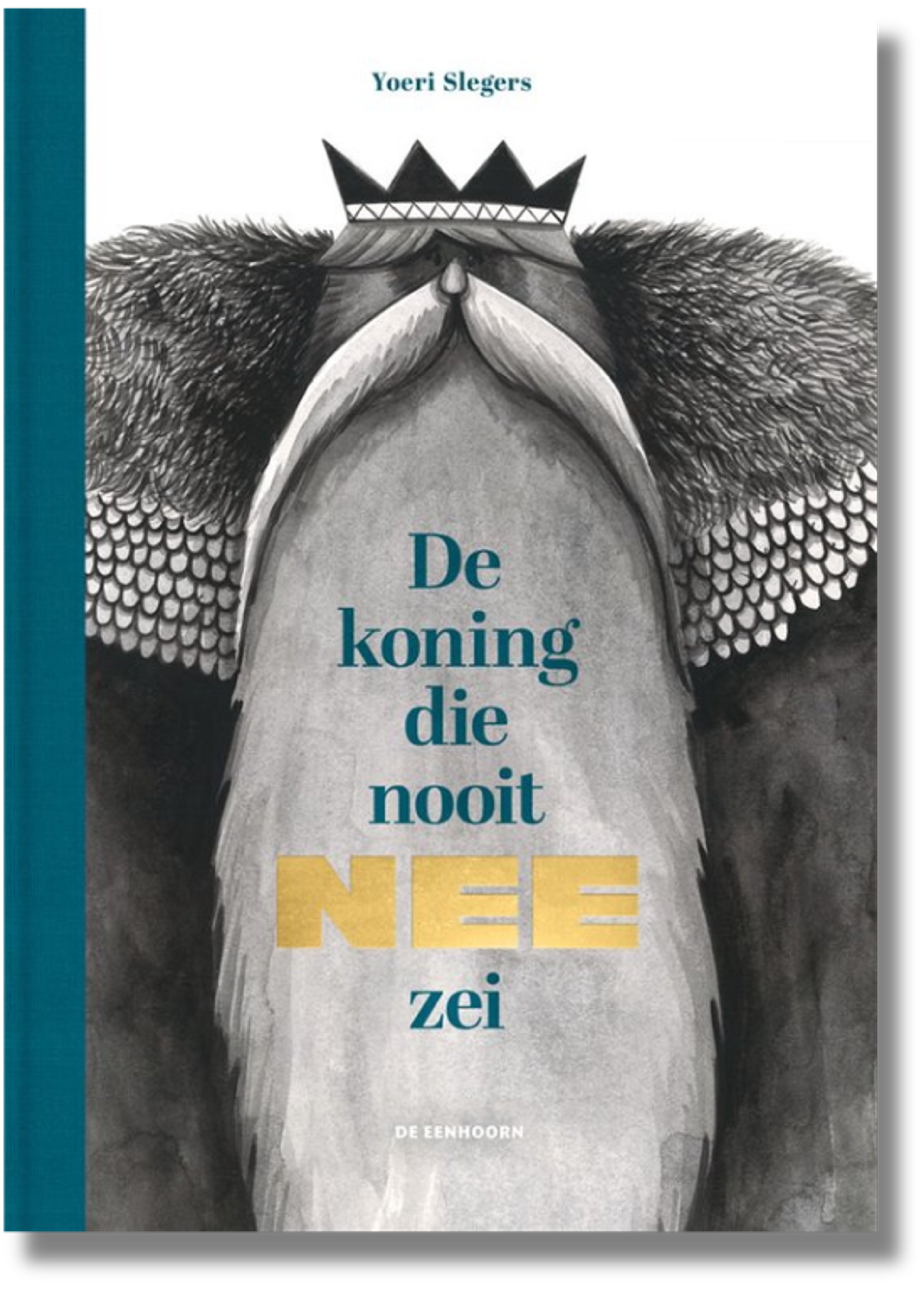Cover for The king who never said no