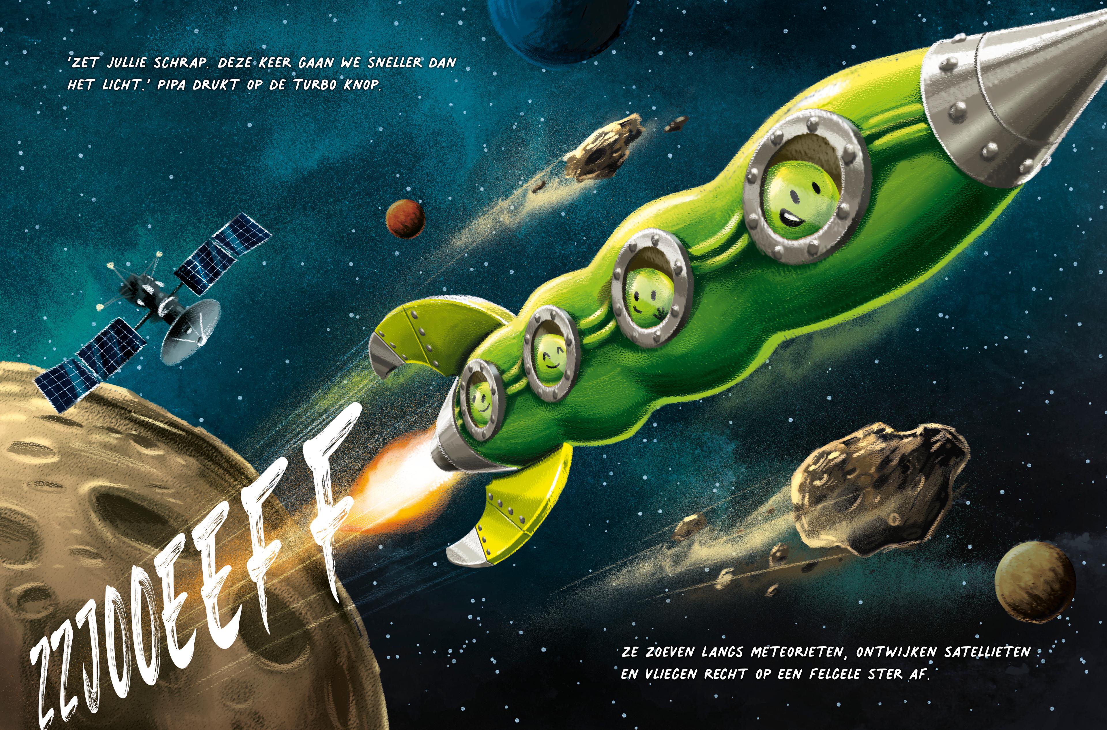 Image for Peas in space
