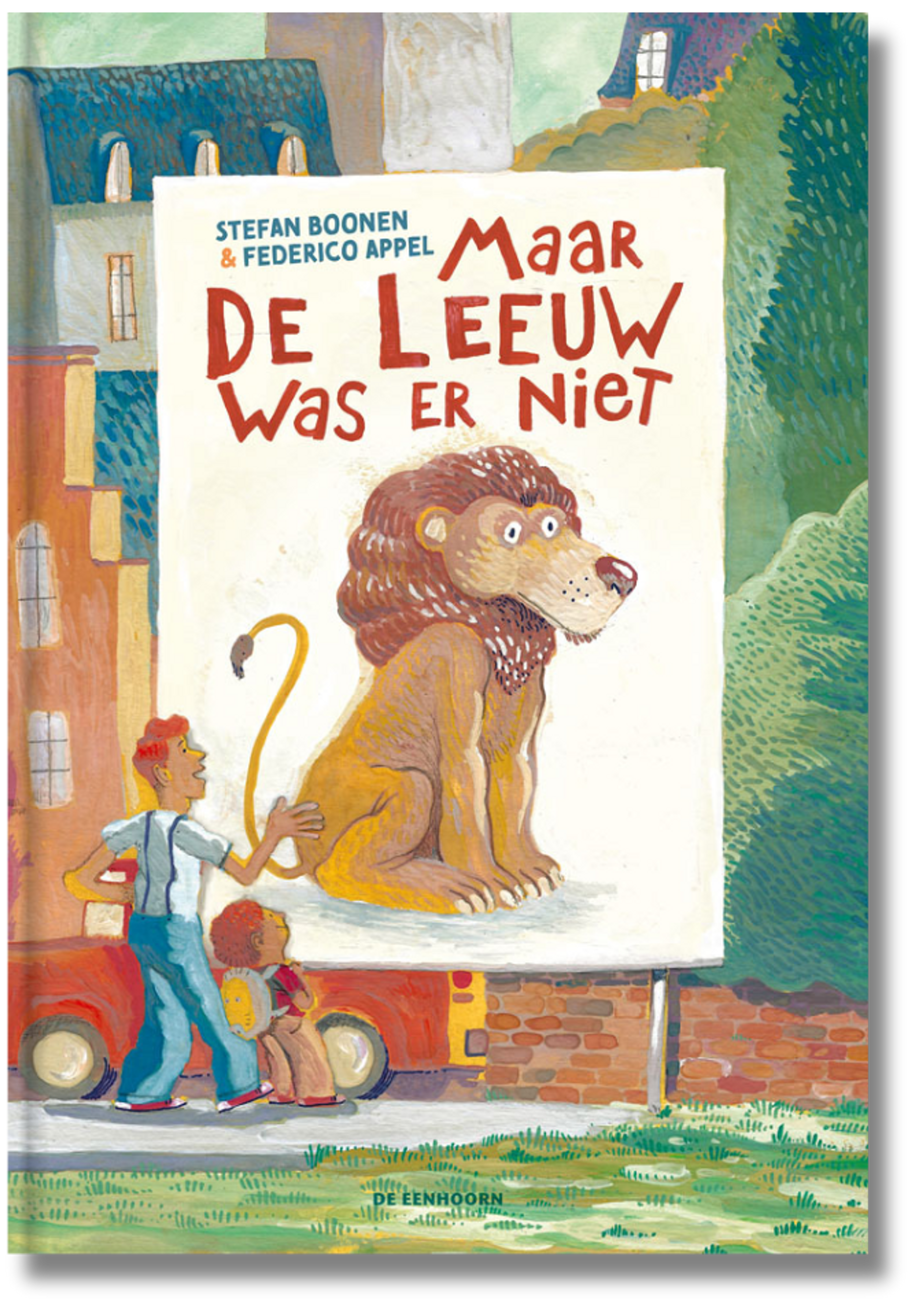 Cover for But the lion wasn't there