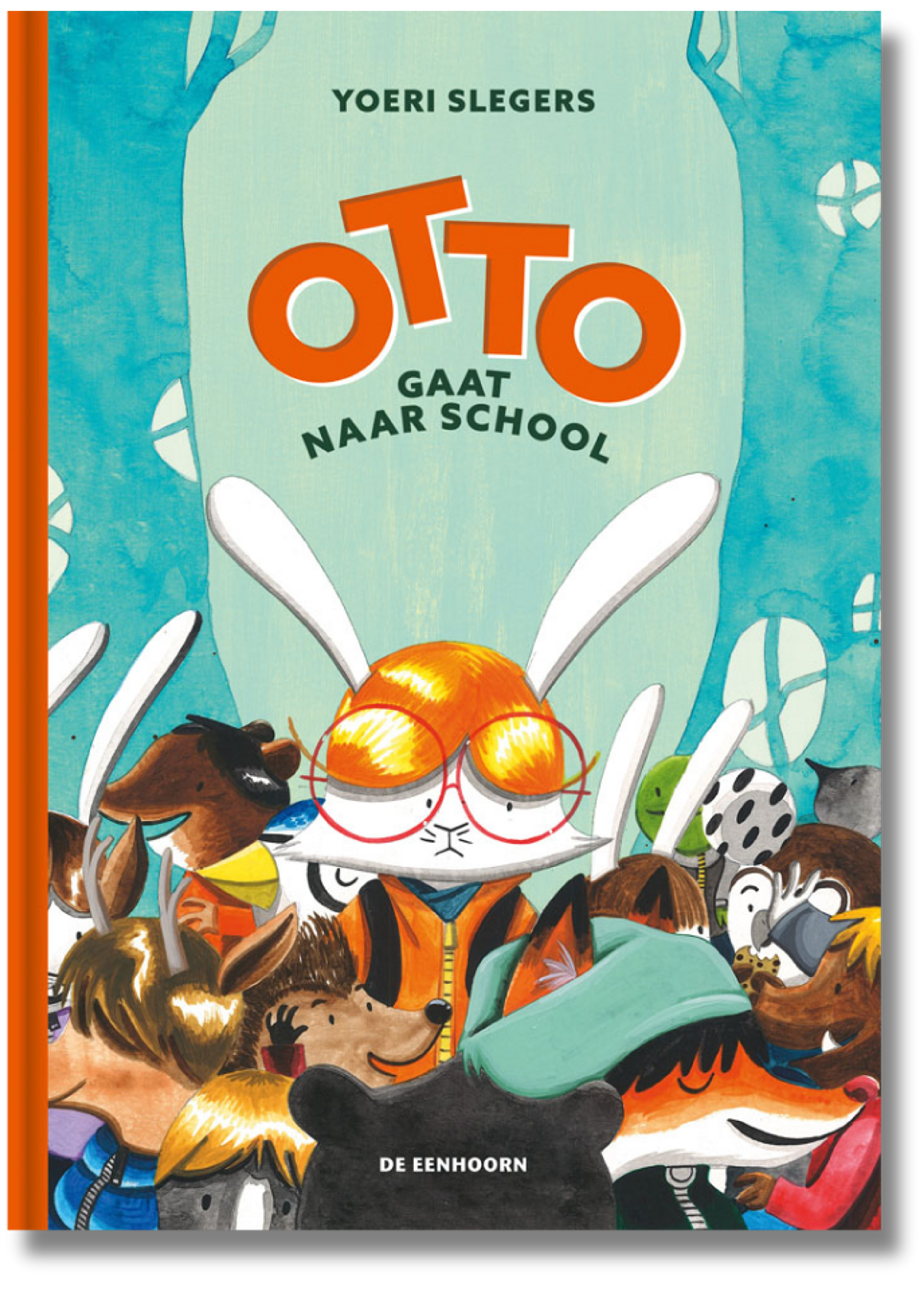 Cover for Otto at school