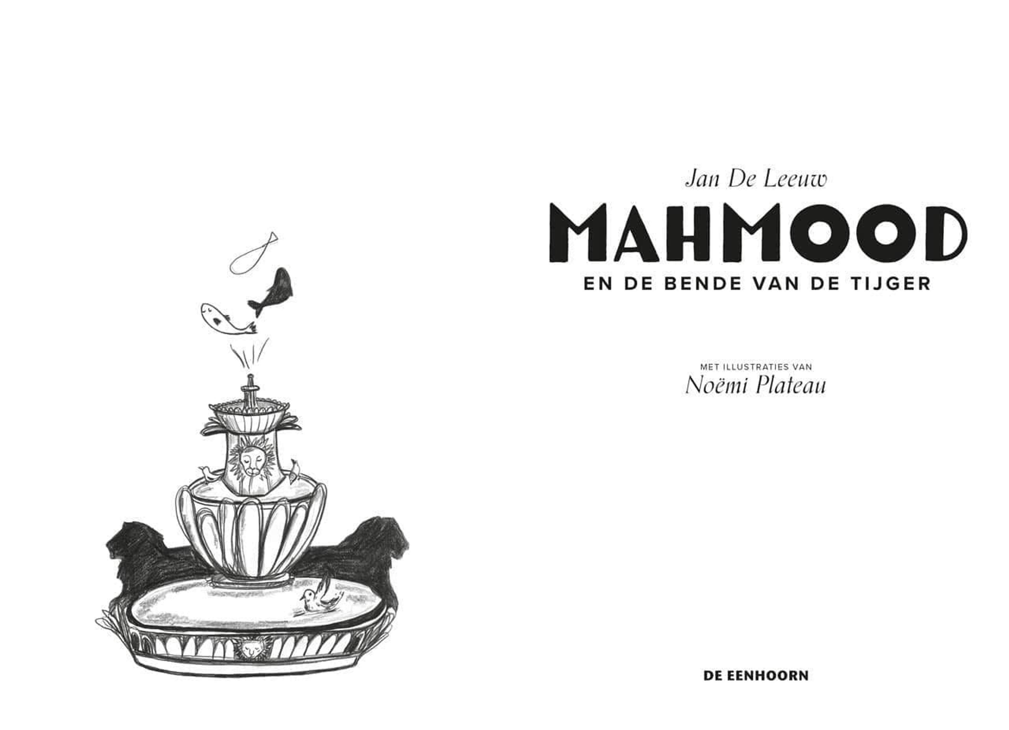 Image for Mahmood and the gang of the tiger