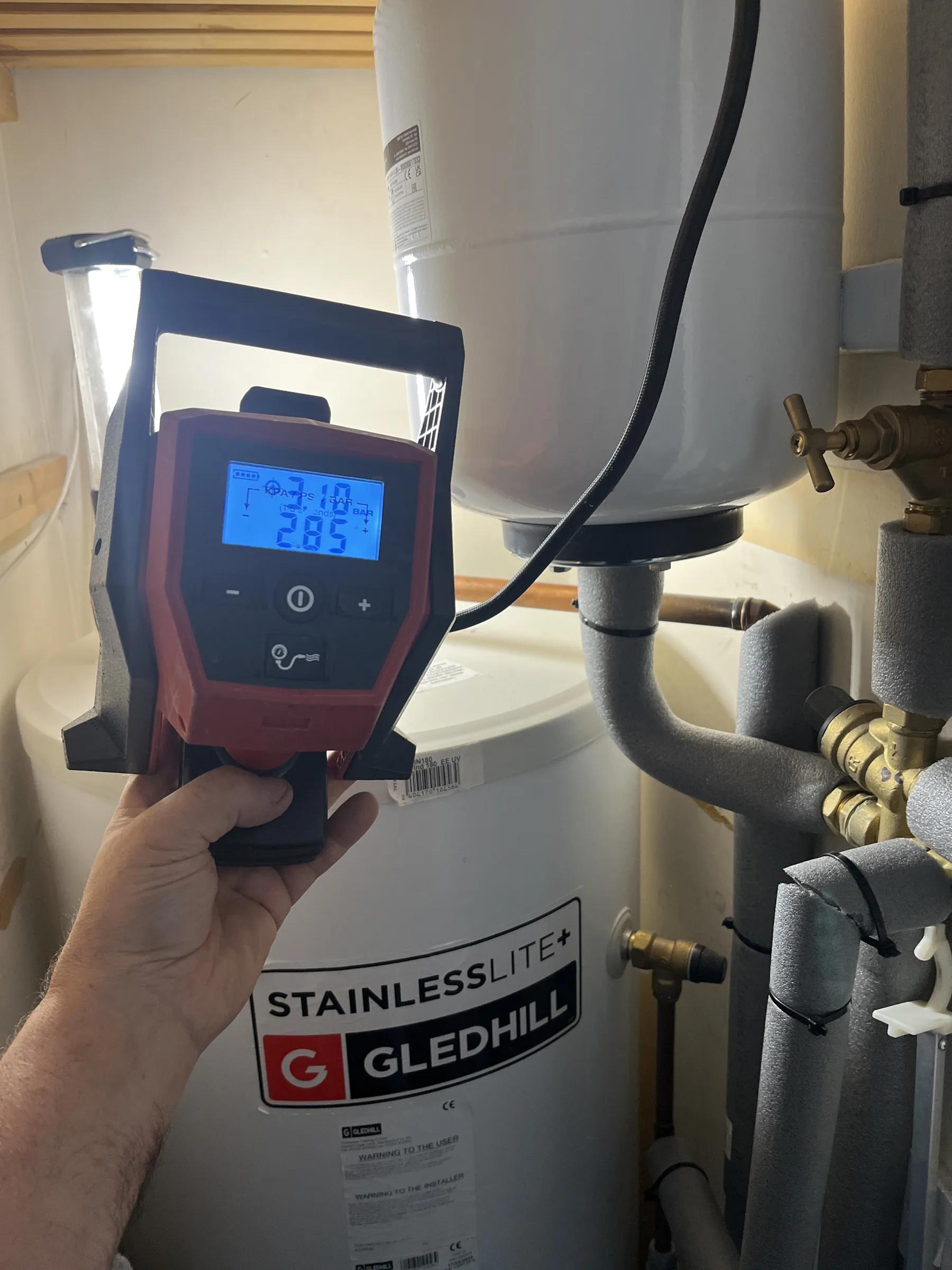 Unvented hot water cylinders in Edinburgh