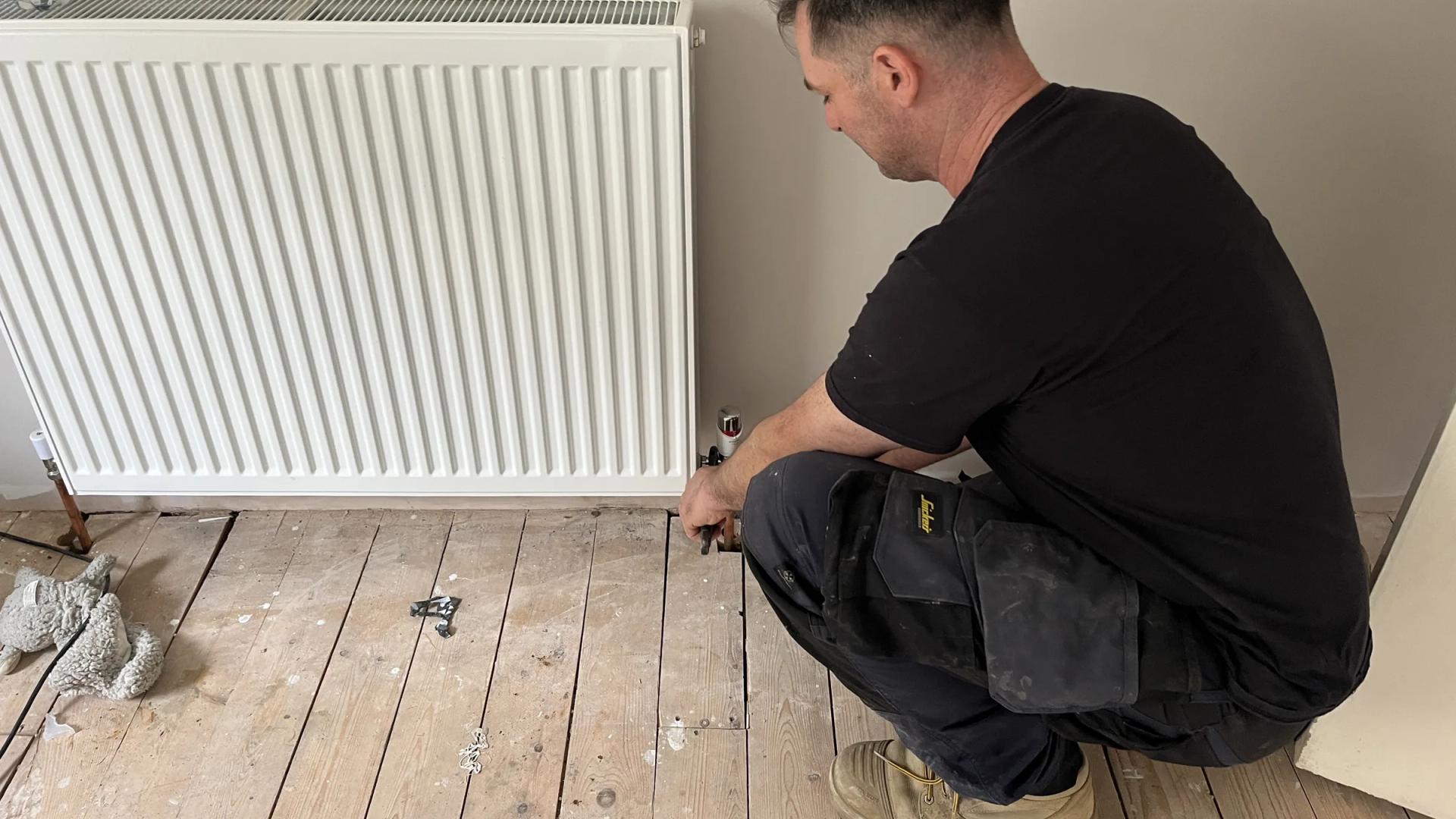 Central heating and radiator installation in Edinburgh
