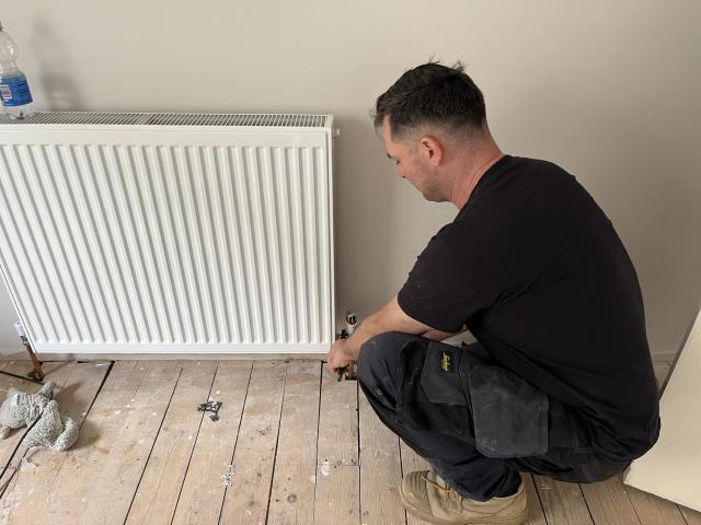 Central heating and radiator installation in Edinburgh