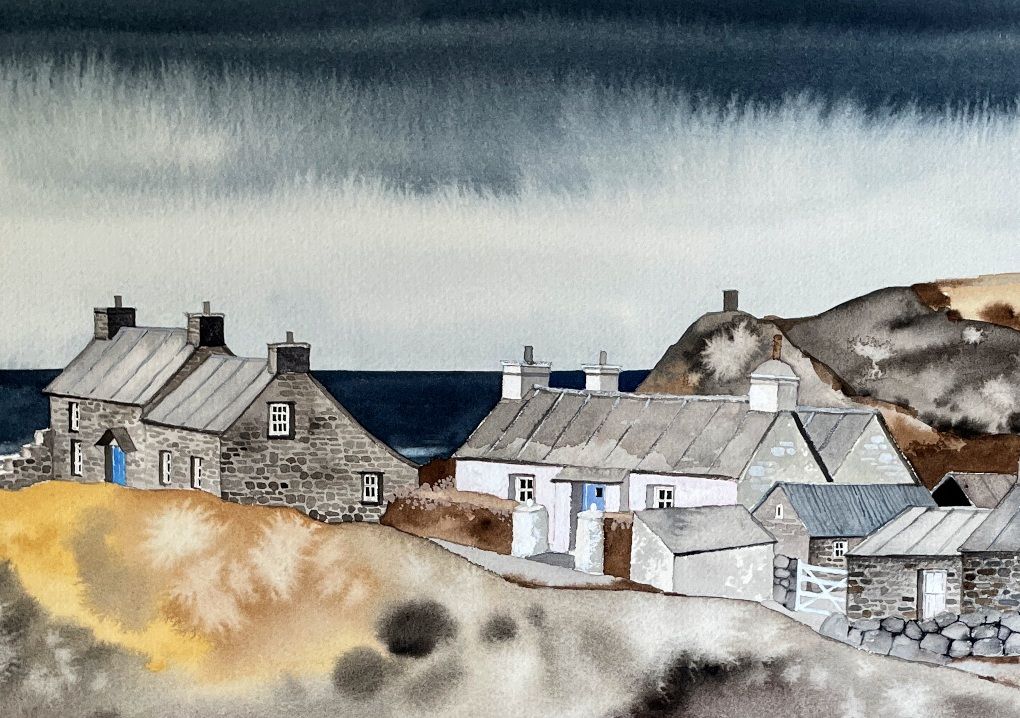 Watercolour artwork by Pembrokeshire artist Alice Tennant