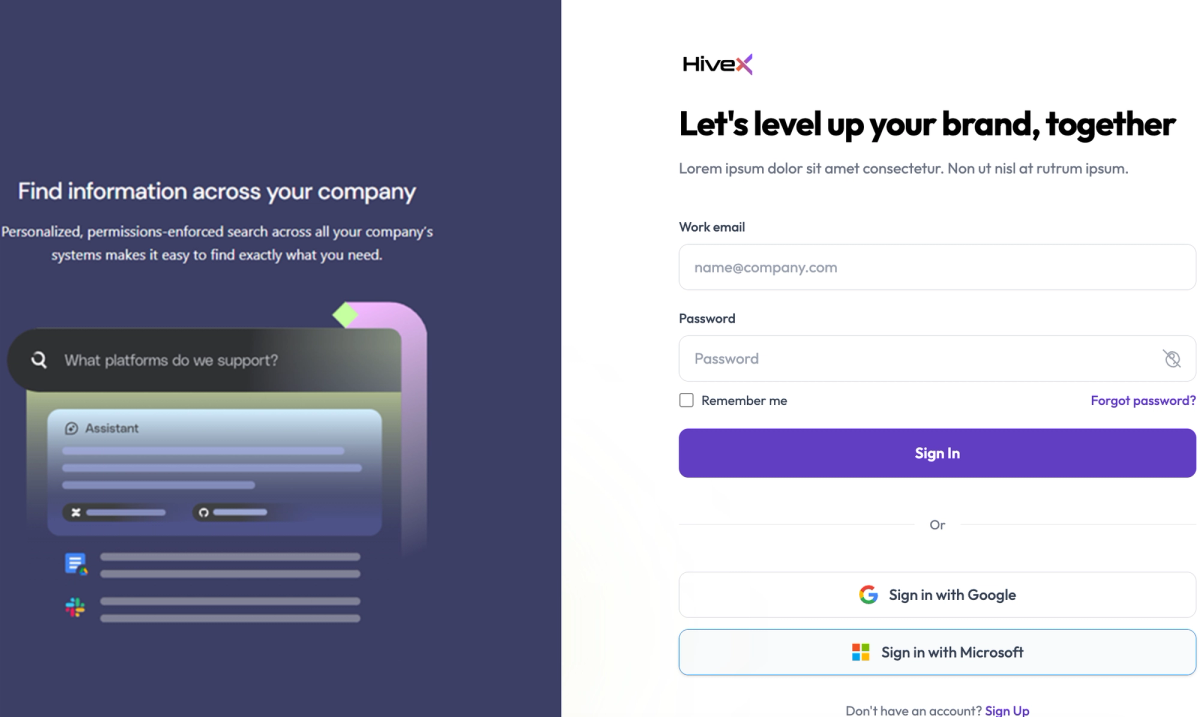Hivex AI SaaS Platform