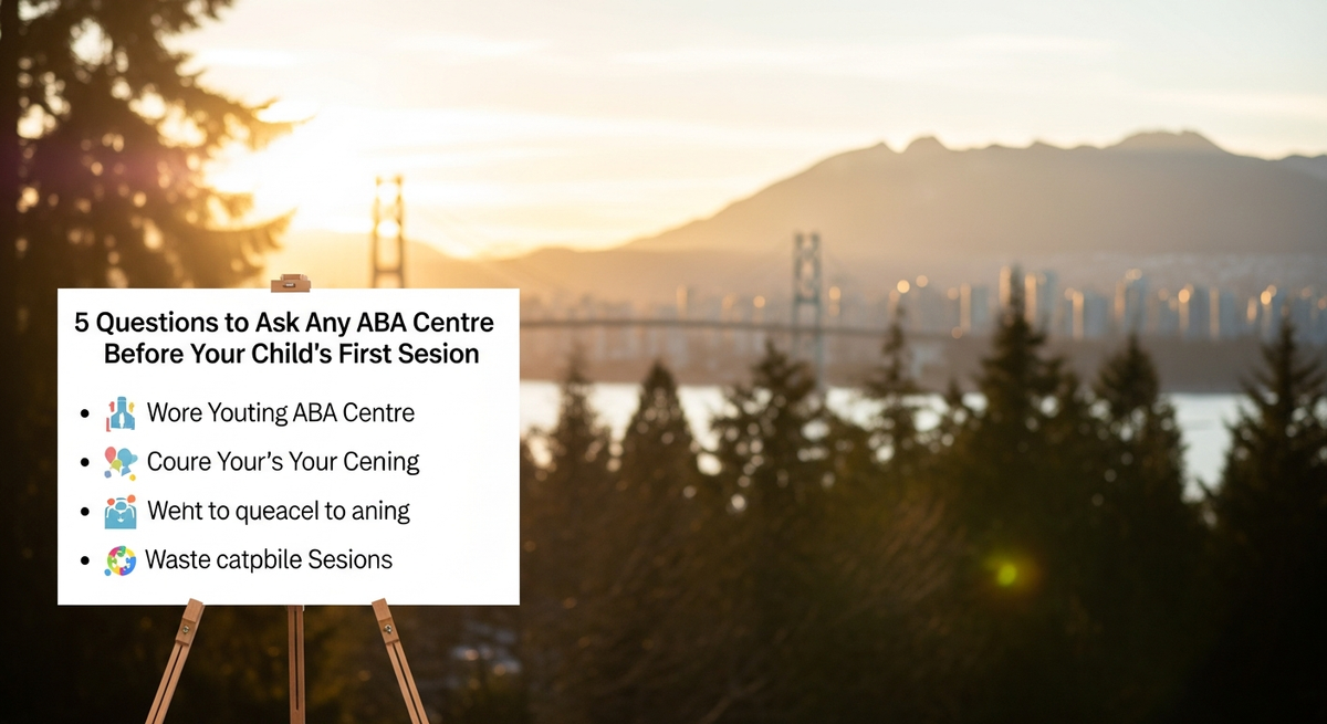 5 Questions to Ask Any ABA Centre Before Your Child's First Session — KidStart Pediatric Therapy