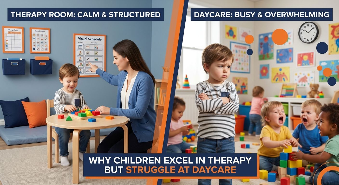 Therapy Integrated Learning Program: Why Your Child Excels in Therapy But Struggles at Daycare