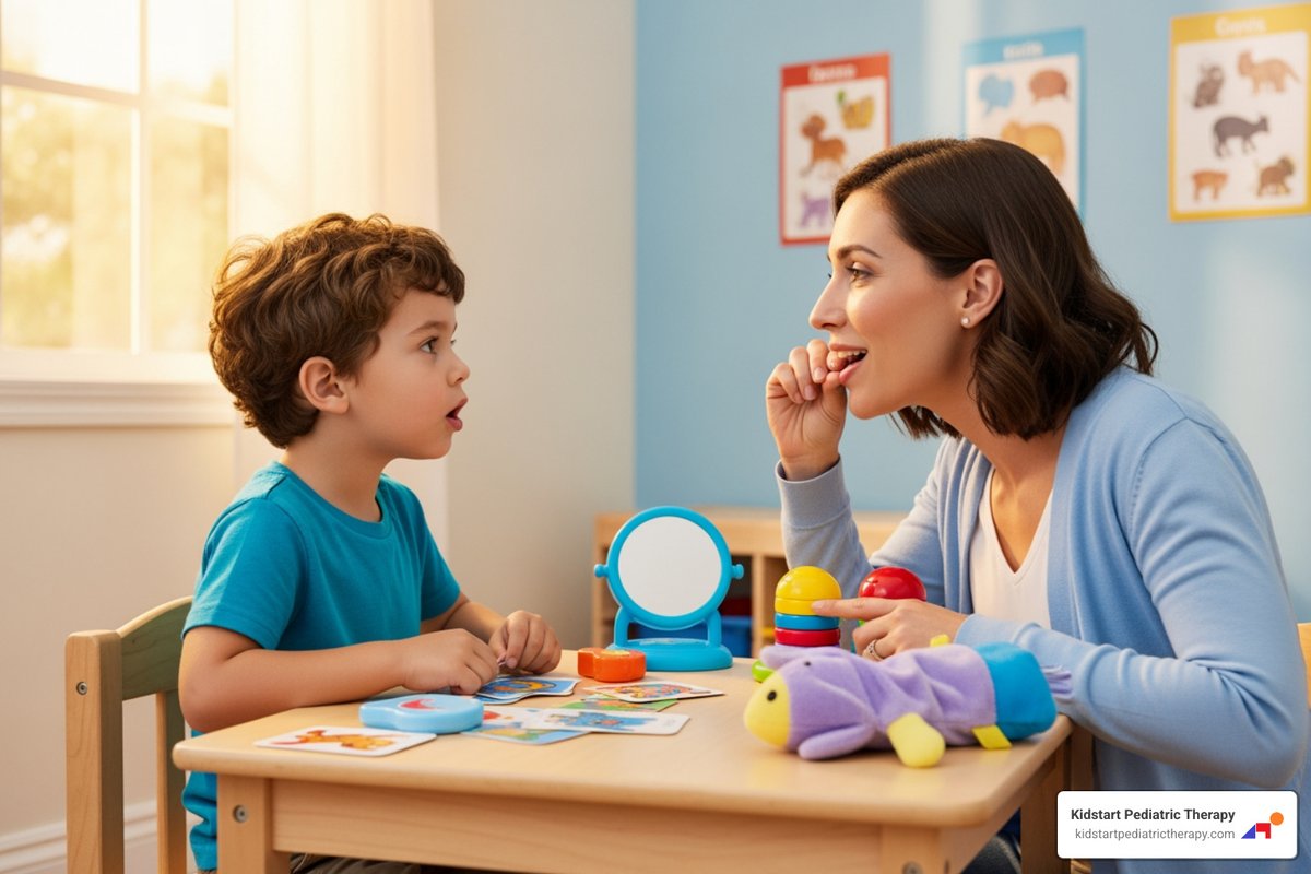 apraxia speech therapy