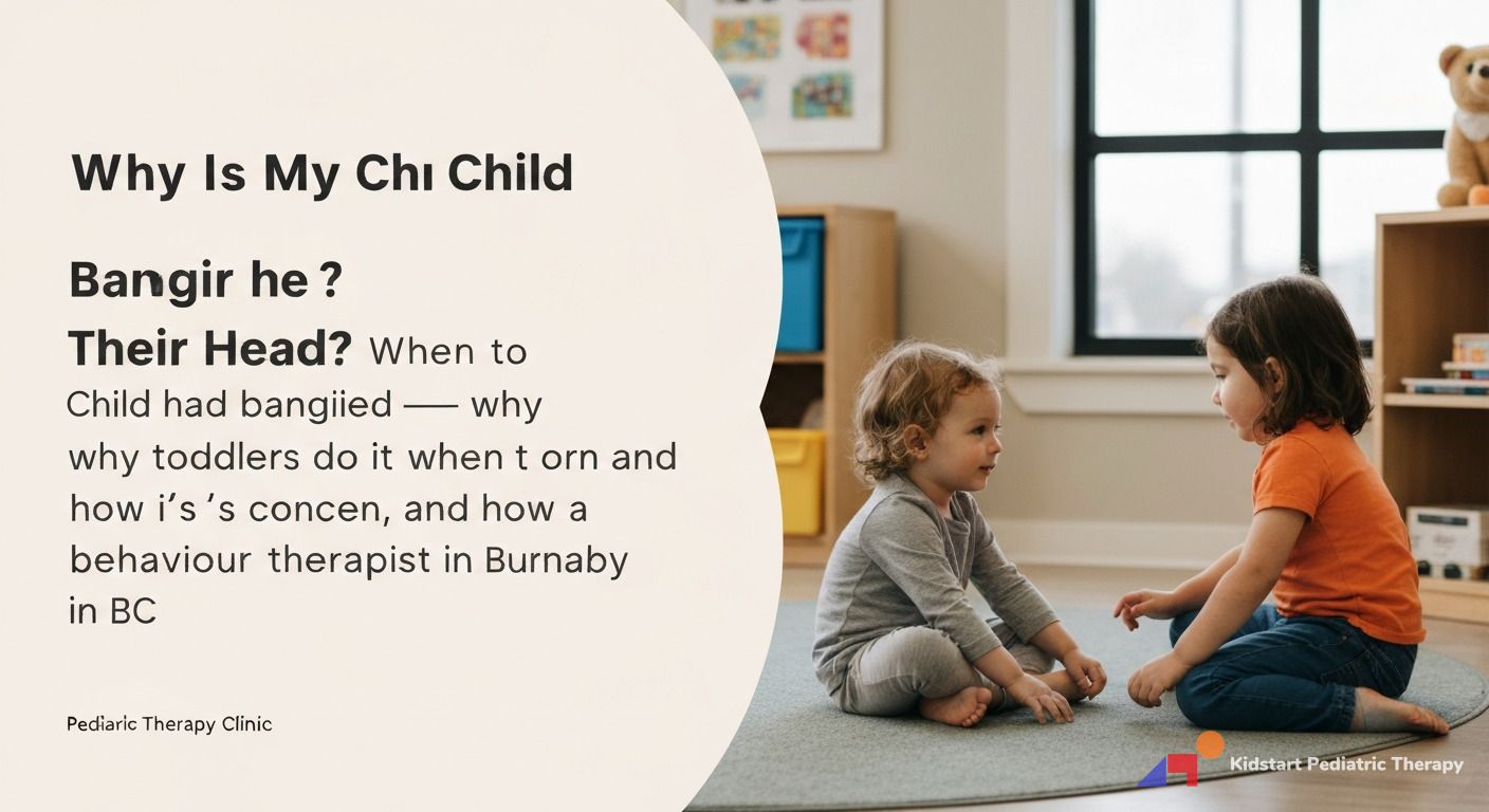 "Why Is My Child Banging Their Head? When to See a Behaviour Therapist in BC"