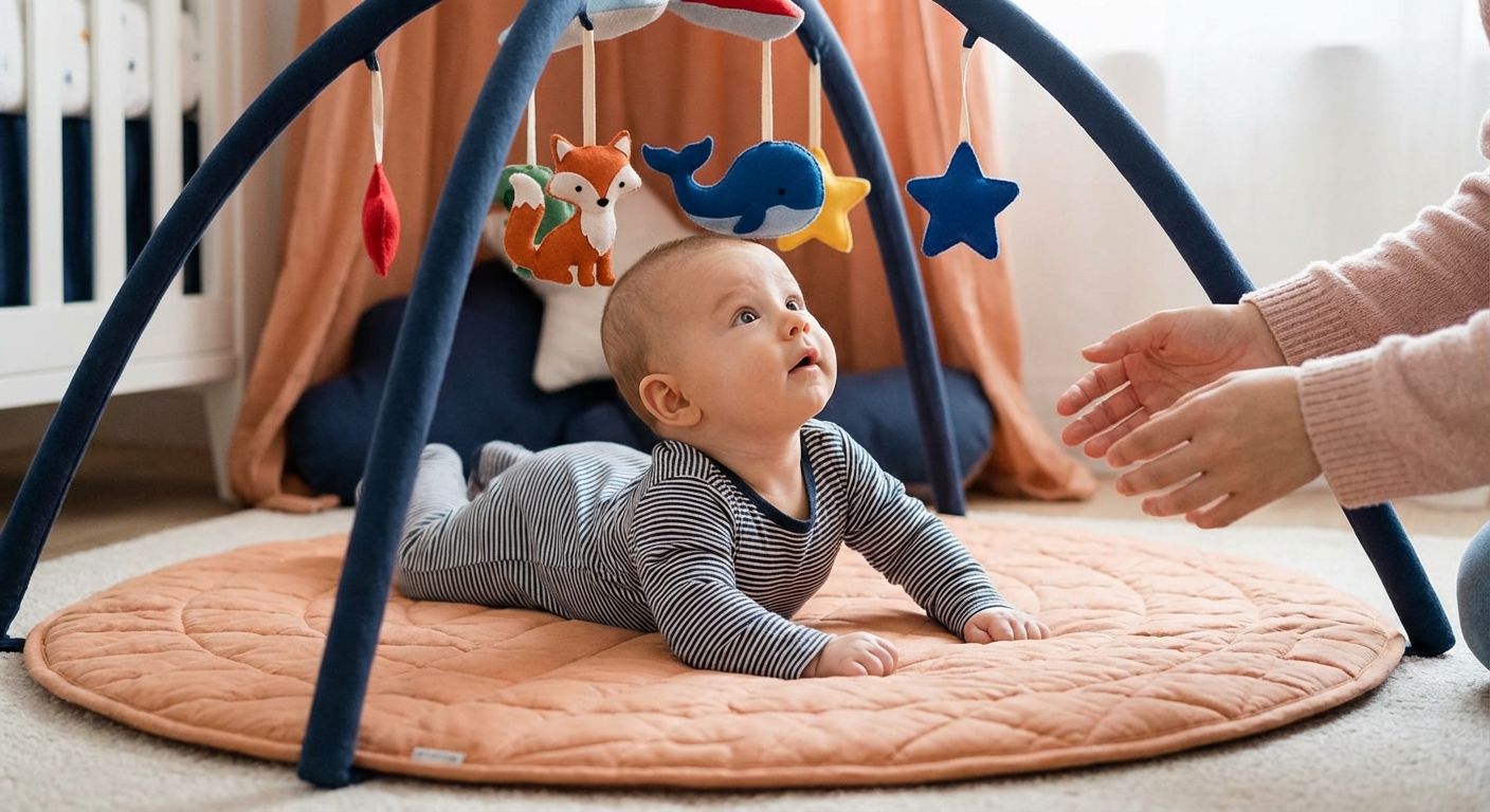 Baby's First Moves: Fine and Gross Motor Development (0-3 Months)