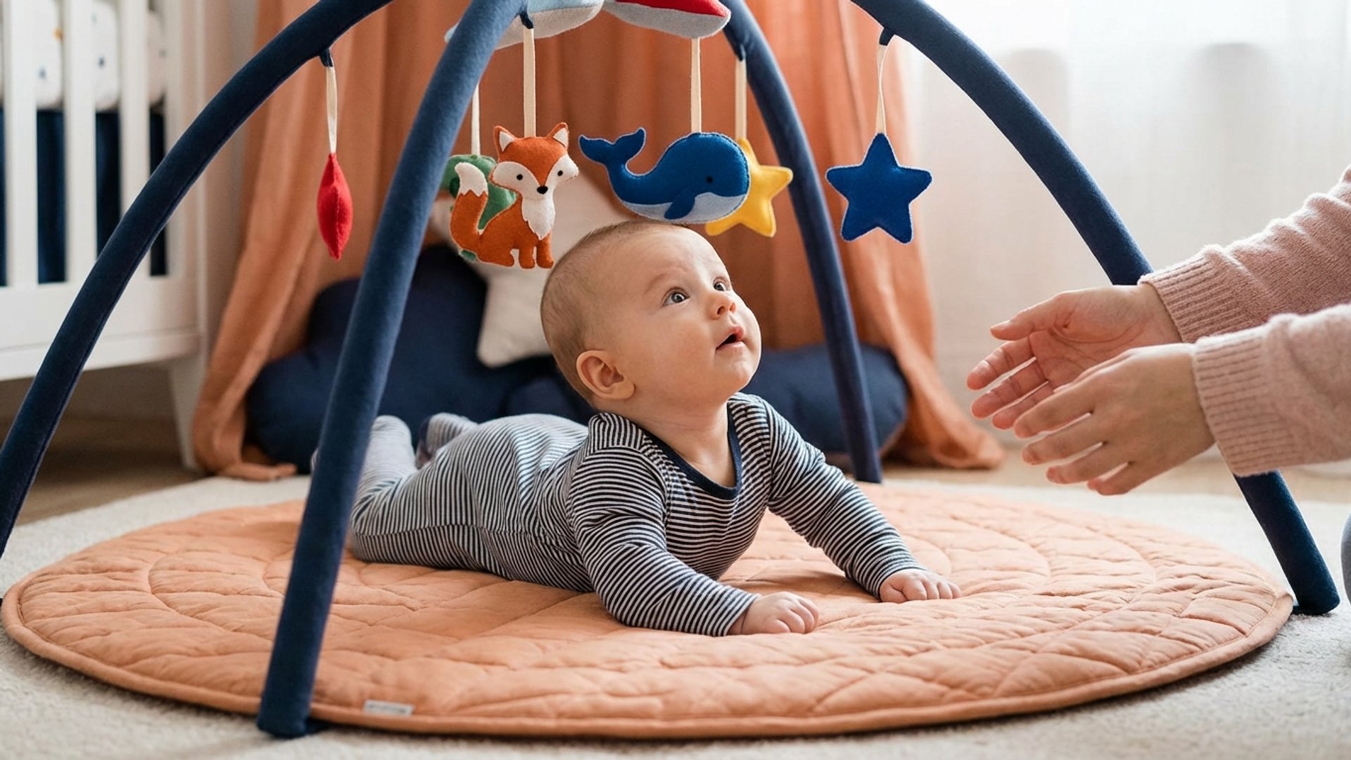 Baby's First Moves: Fine and Gross Motor Development (0-3 Months)
