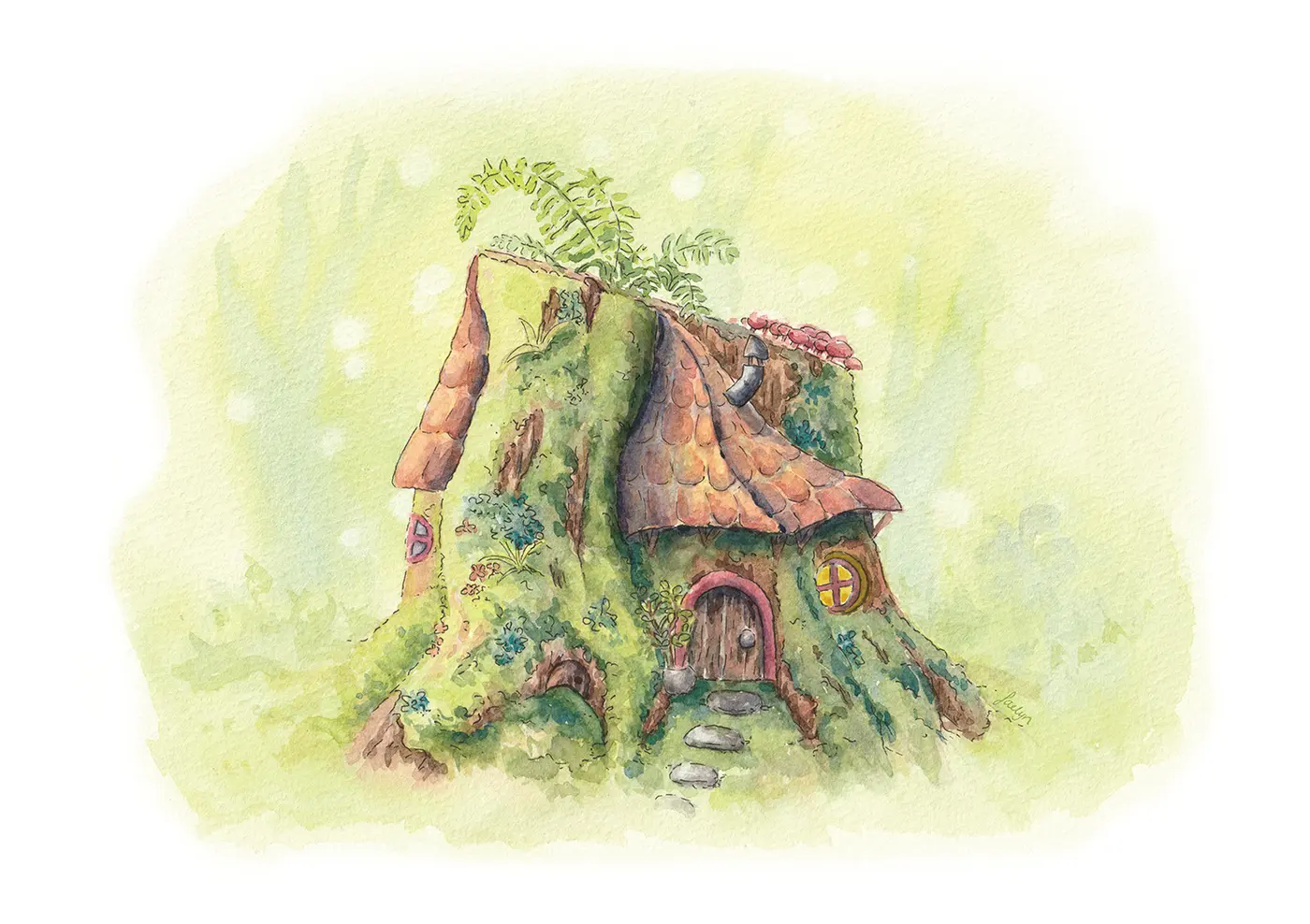 Mossy Hollow | Forest Fairy House