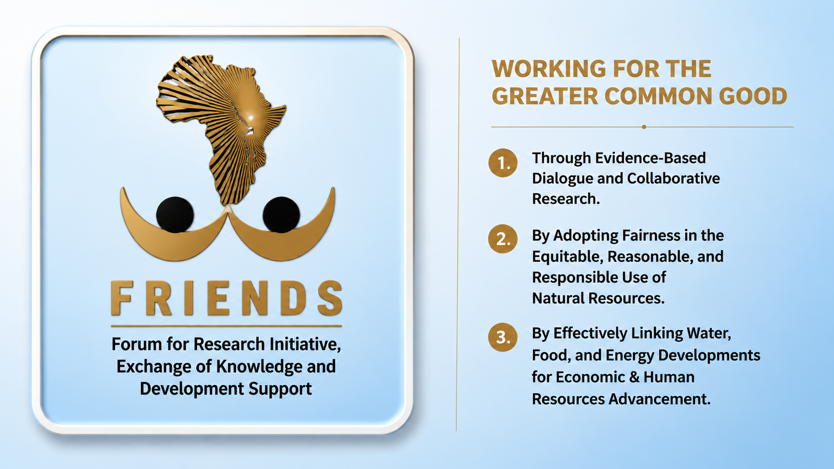 Building Bridges Across the Nile Basin & Beyond
