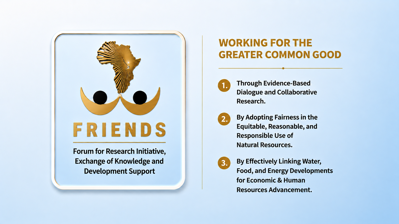 Building Bridges Across the Nile Basin & Beyond
