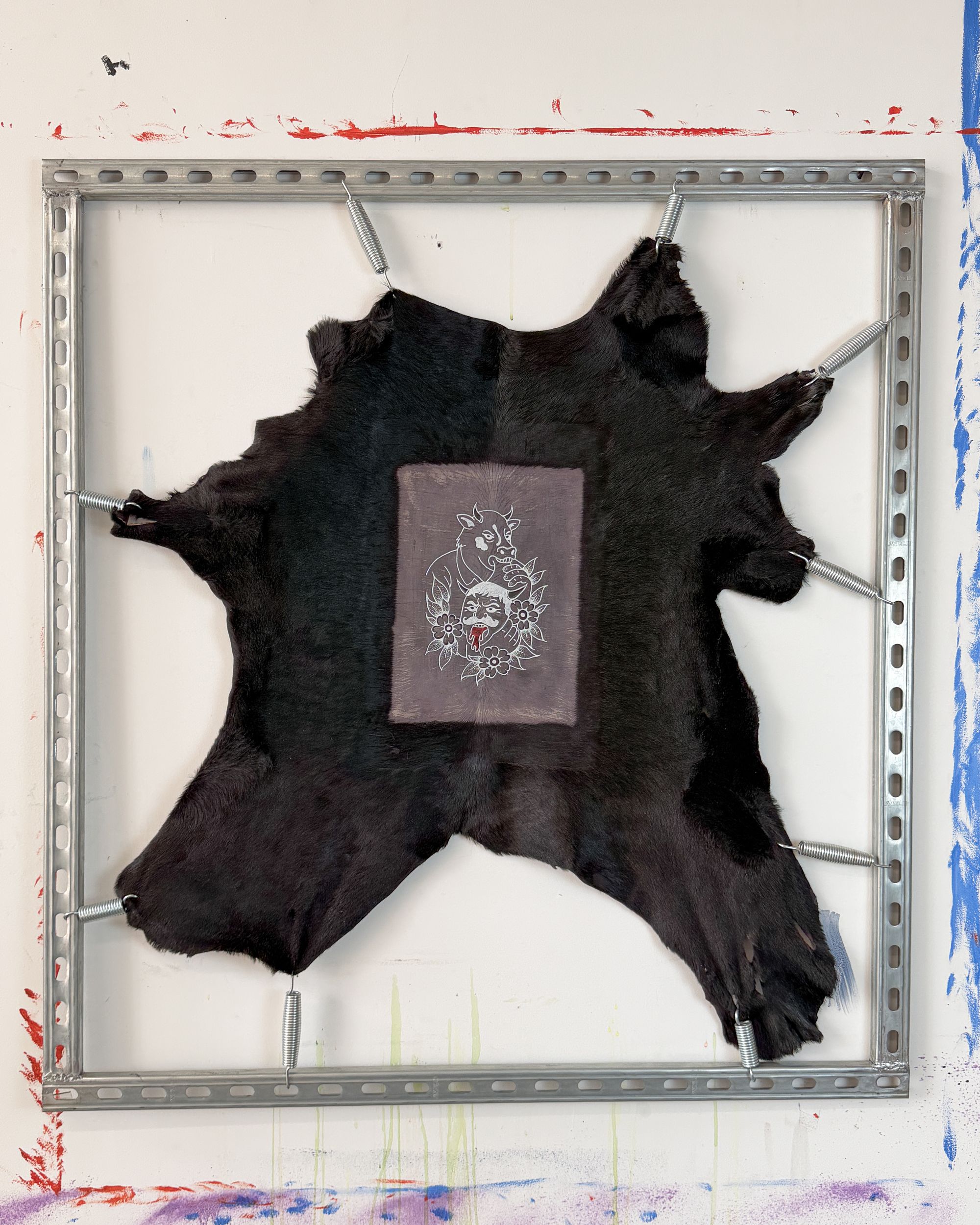 Pobrecita la vaquita, qué bonita la cartera (invertido)
