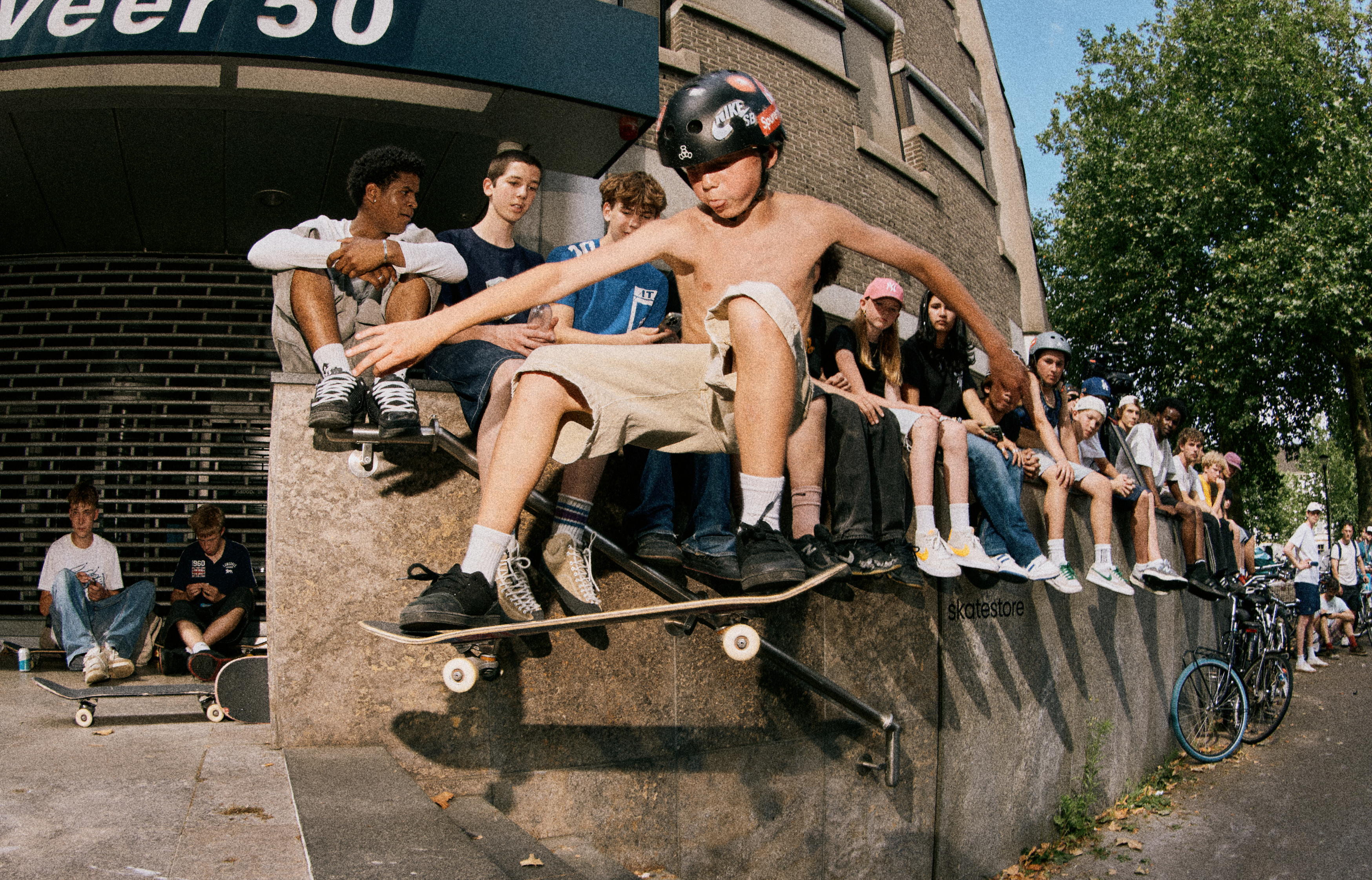 Morris skateboard trick