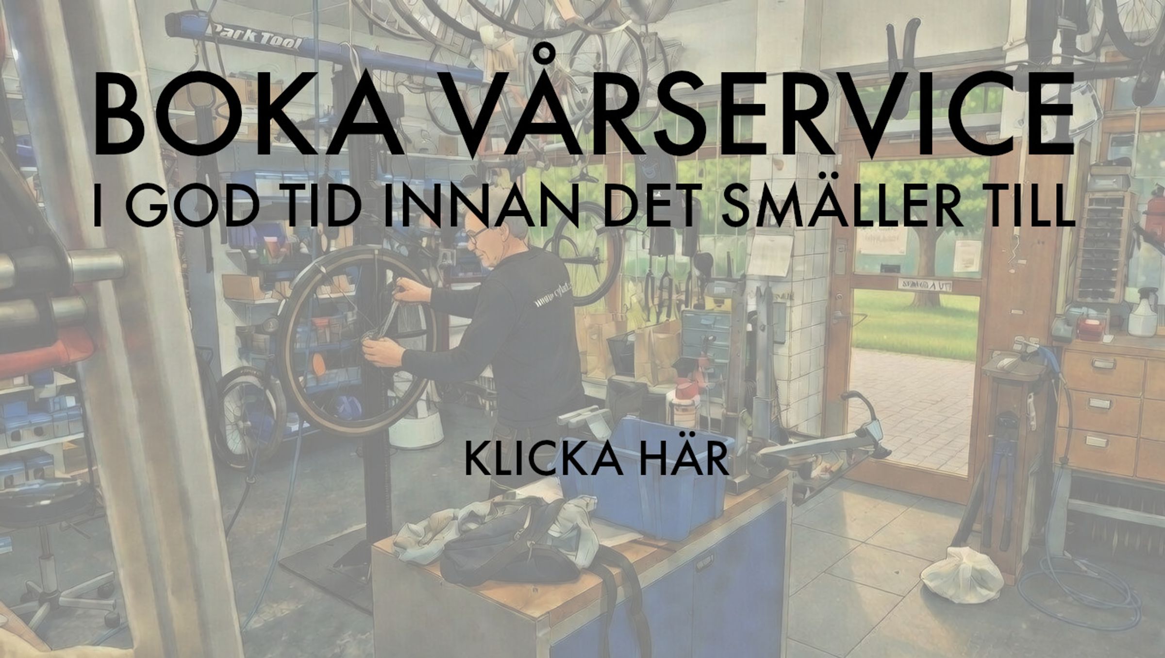 Boka vårservice i god tid