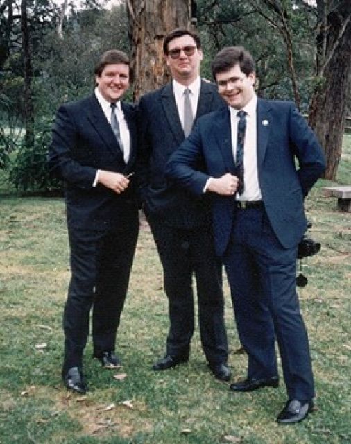 Three men in suits