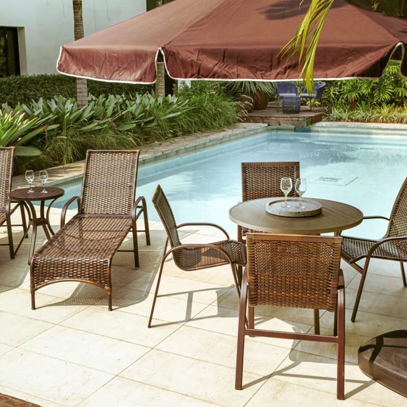 Conjunto de piscina Tropical
