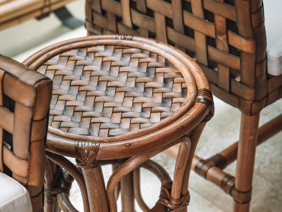 Detalhe de couro