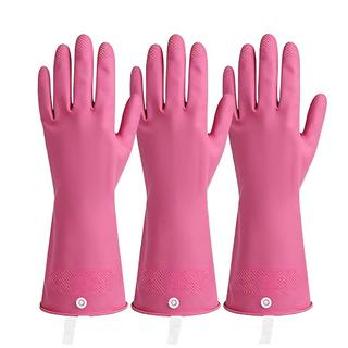 rosa Handschuhe