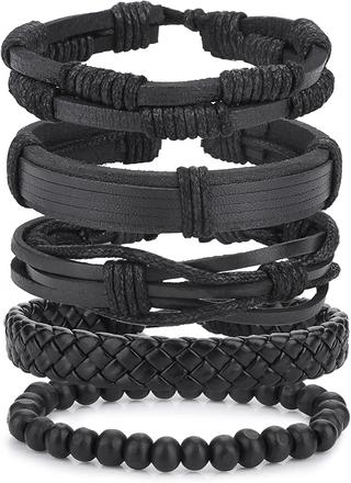 Dunkle Armbänder