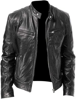 Lederjacke