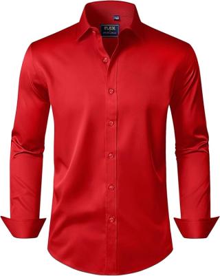 Offenes rotes Hemd