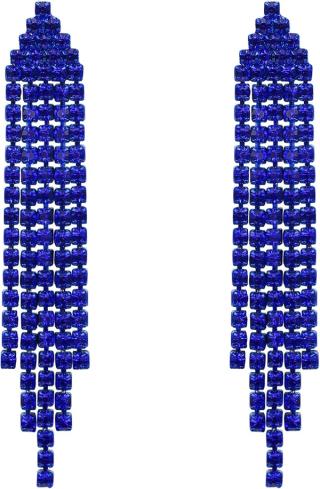 Blaue Ohrringe