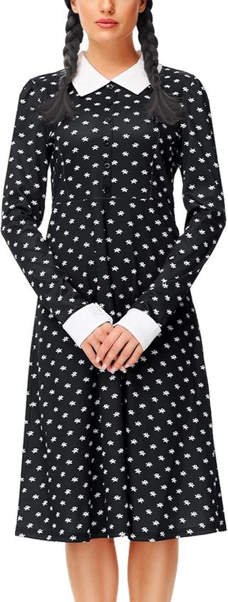 Gemustertes Kleid