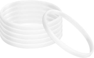Gumiarmband weiß