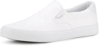 Weiße Slip-on-Schuhe