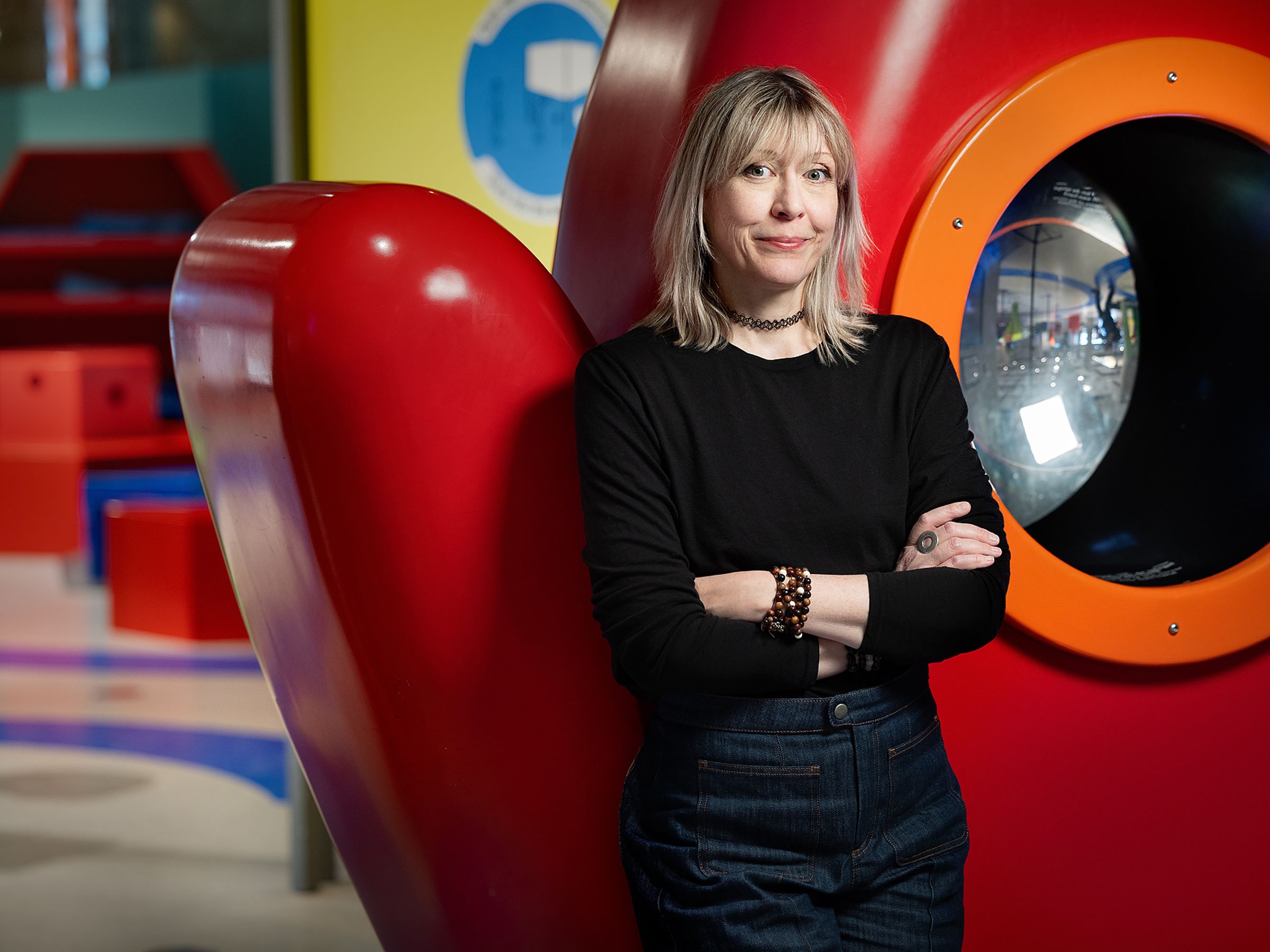 Mary Flanagan in NEMO binnen