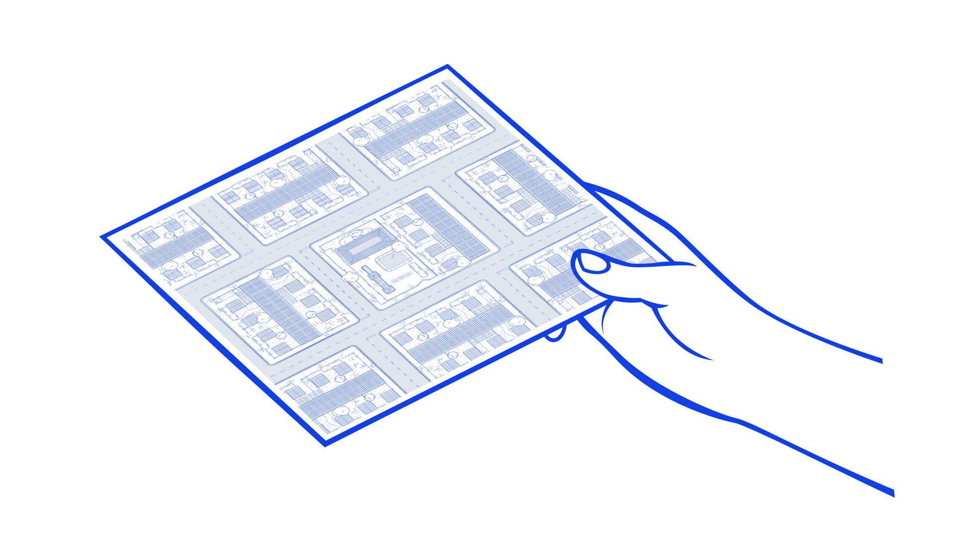 Een plattegrond.