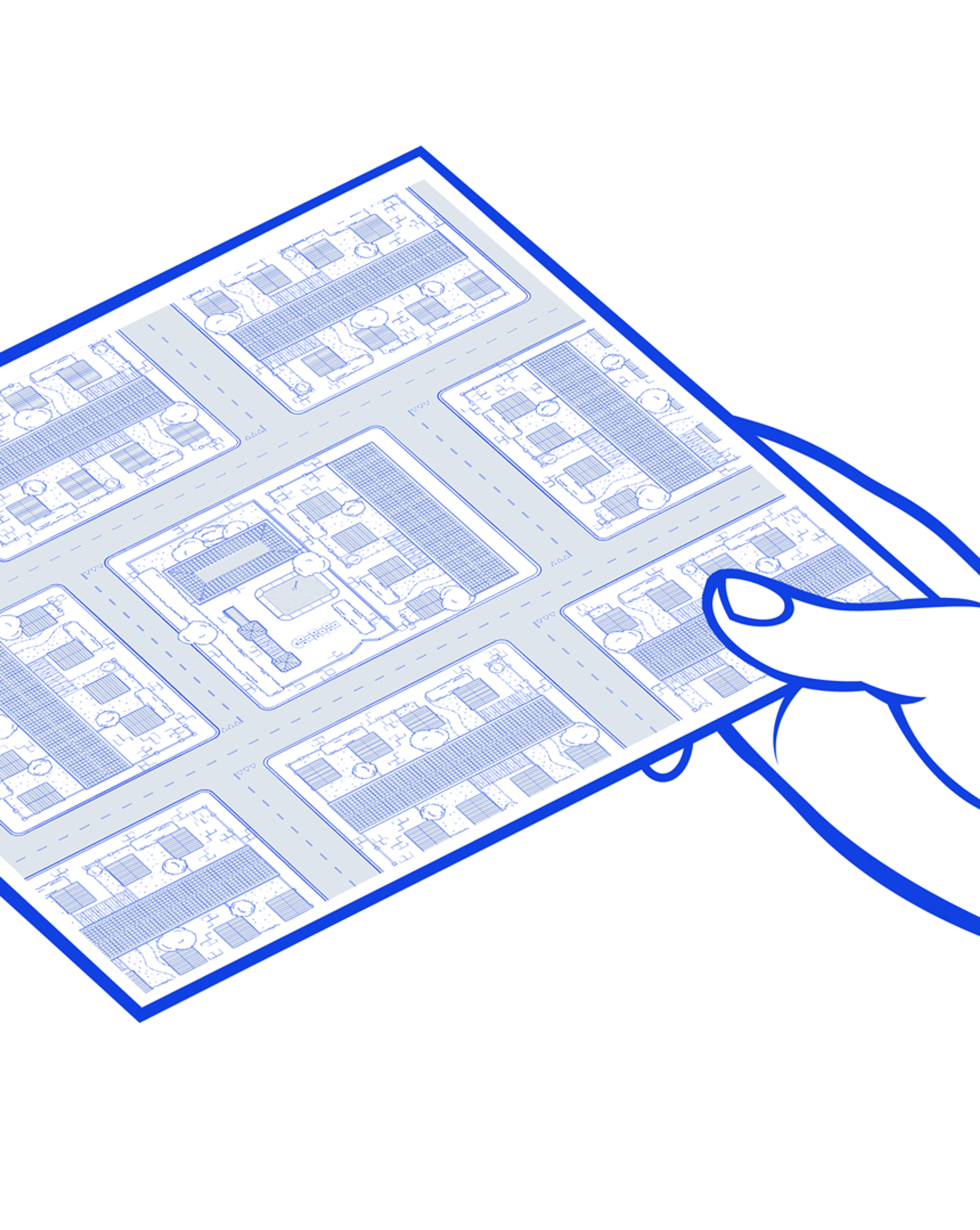 Een plattegrond.