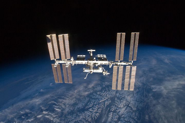 The space station ISS