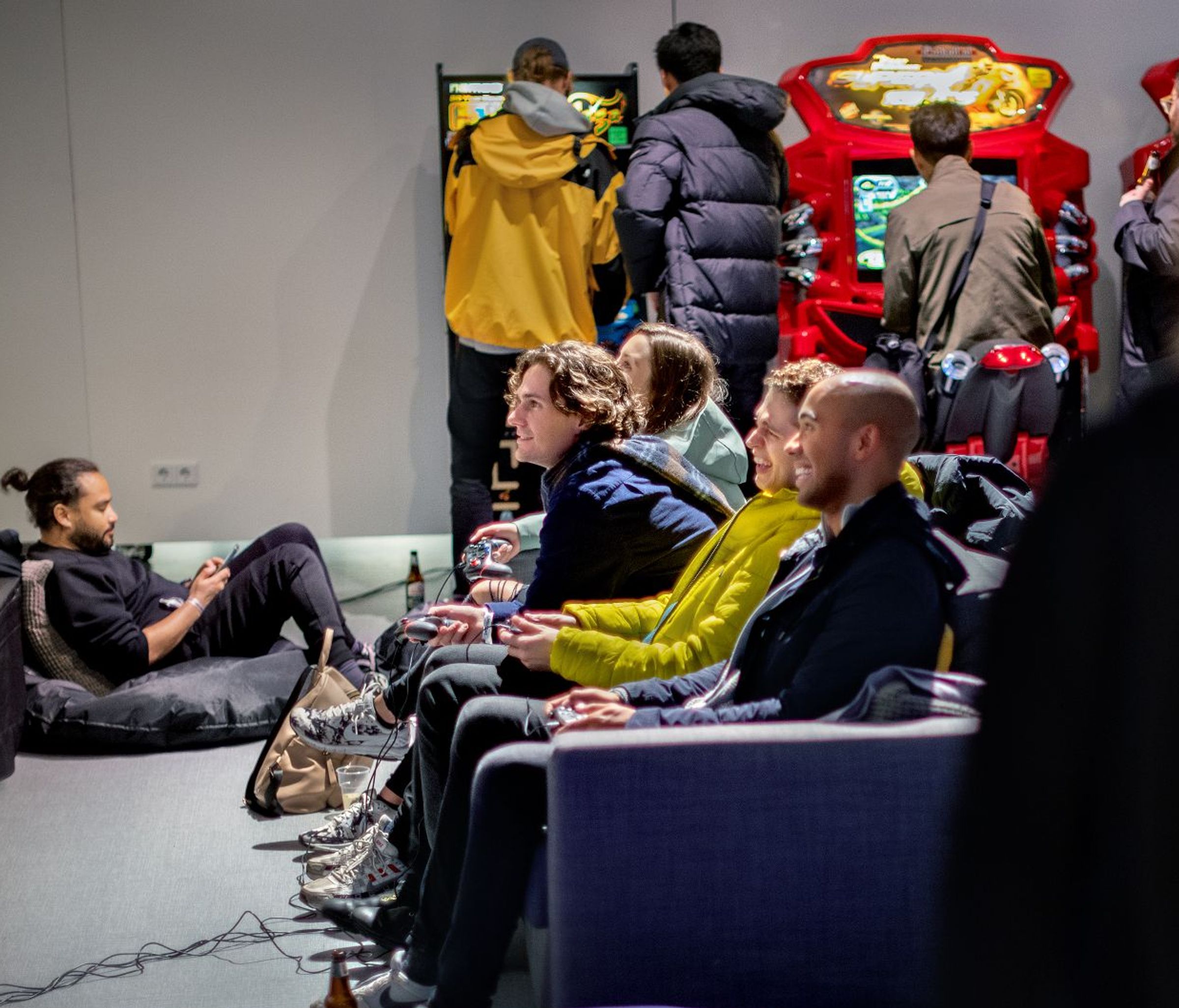 people gaming