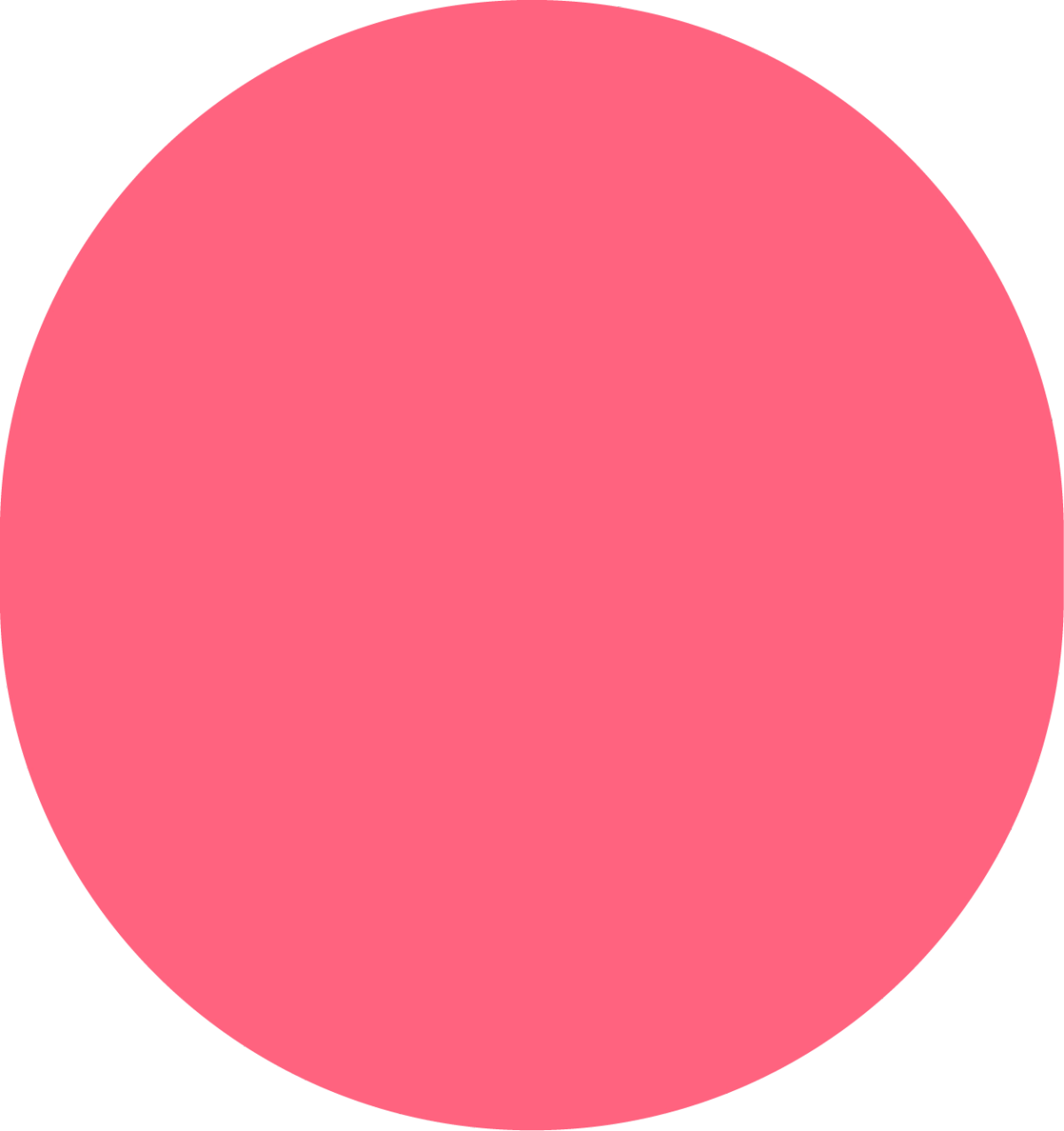 A pink circle.
