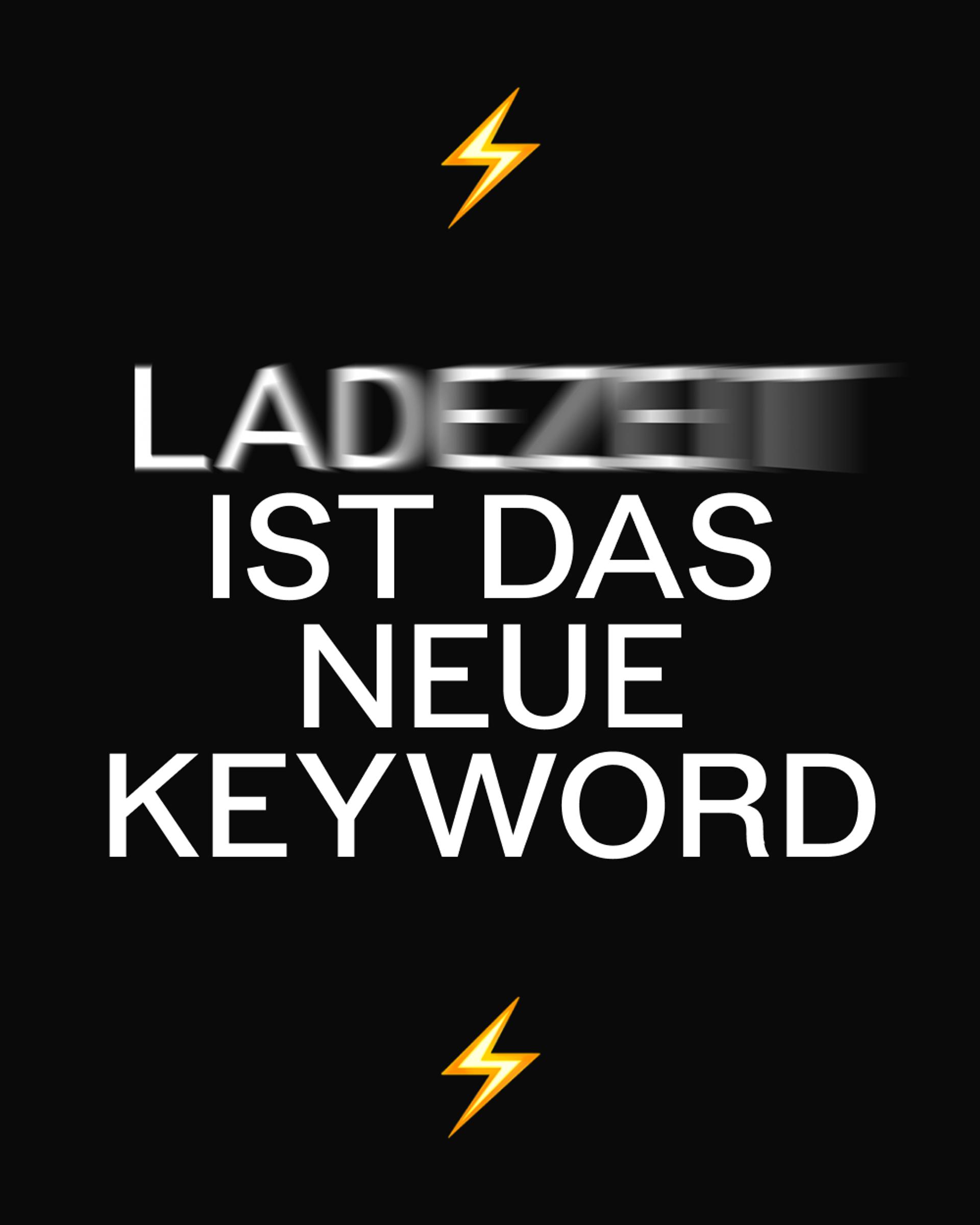 Ein Blogpost Cover mit dem Text "Ladezeit ist das neue Keyword".