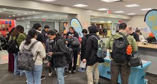 Capstone program team building activity where students develop communication and leadership skills for industry projects