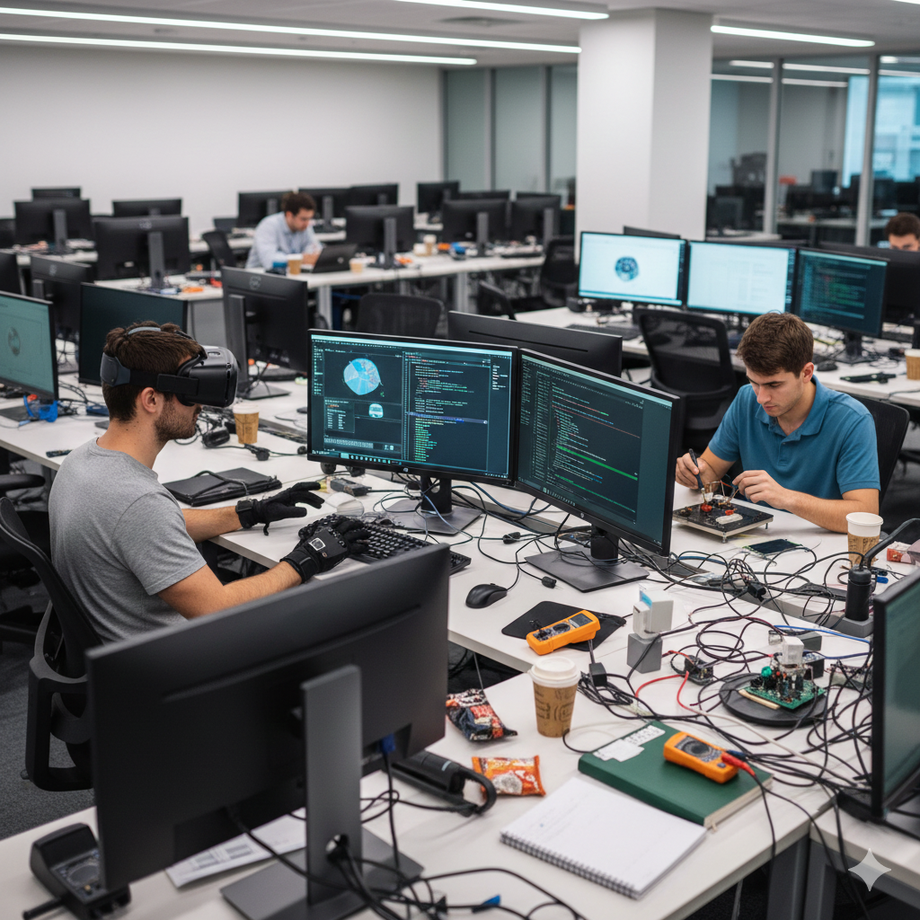 Capstone R&D process illustration