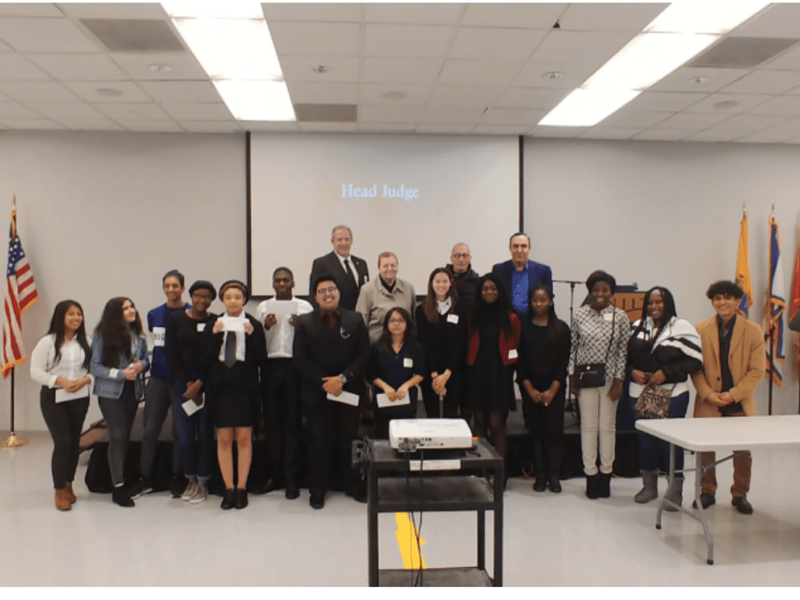 RWC showcase event with students and leaders