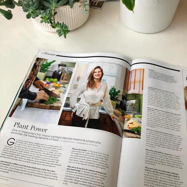 Plant Power: One of Greenville's First Lifestyle Medicine Physicians