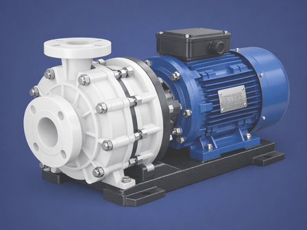 PVDF (Polyvinylidene fluoride) Pumps