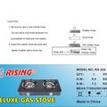 Double Burner Gas Stove - Practical Design view 2