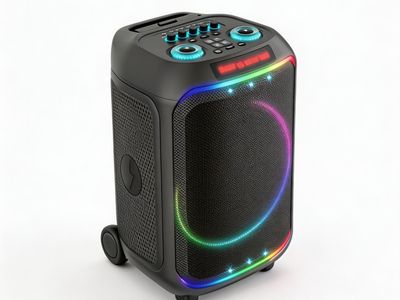 12-Inch Portable Octagon PA Speaker