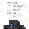 2.1 Channel Multimedia Speaker System view 2