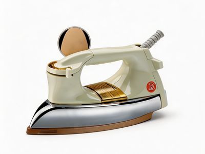 Heavyweight Dry Iron - Golden Ceramic